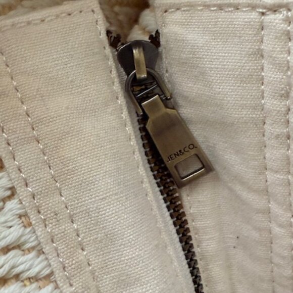 Jen & Co Diamond Woven Tote - EUC - Picture 11 of 12